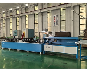 广西高频焊门窗铝隔条成型设备